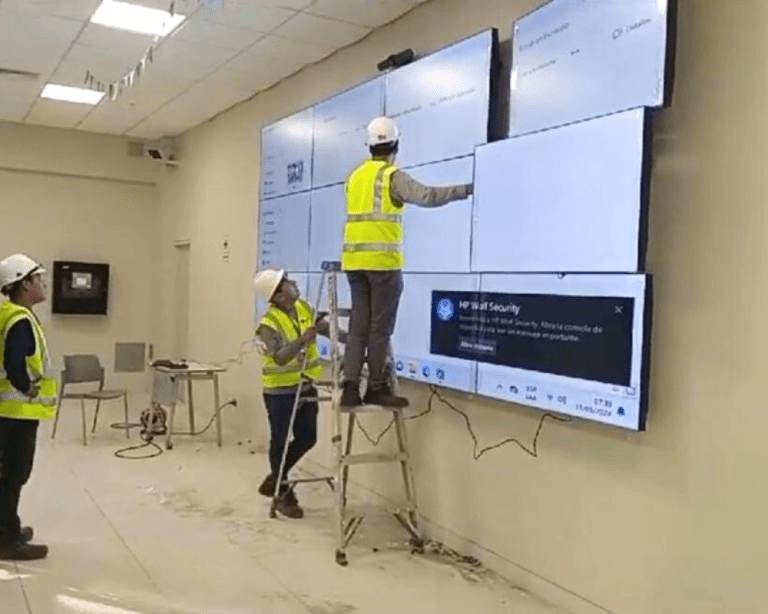 videowall instalacion para empresas 2